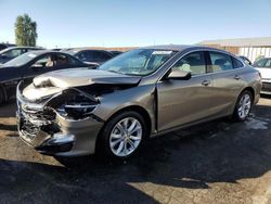 Chevrolet salvage cars for sale: 2022 Chevrolet Malibu LT