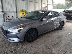 Salvage cars for sale at Midway, FL auction: 2022 Hyundai Elantra SEL