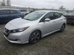 2019 Nissan Leaf S en venta en Arlington, WA