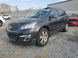 Salvage cars for sale at Spartanburg, SC auction: 2017 Chevrolet Traverse Premier