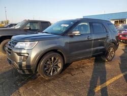 Ford Explorer xlt salvage cars for sale: 2018 Ford Explorer XLT