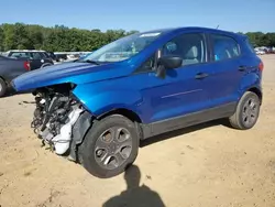 Ford Ecosport s salvage cars for sale: 2020 Ford Ecosport S