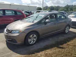 2013 Honda Civic LX en venta en Riverview, FL