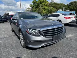 Mercedes-Benz Vehiculos salvage en venta: 2017 Mercedes-Benz E 300 4matic