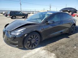 Salvage cars for sale at Sun Valley, CA auction: 2023 Tesla Model 3