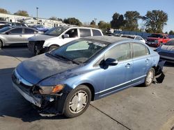 2009 Honda Civic Hybrid en venta en Sacramento, CA