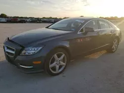 Salvage cars for sale from Copart San Antonio, TX: 2014 Mercedes-Benz CLS 550