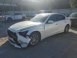 Carros salvage sin ofertas aún a la venta en subasta: 2015 Infiniti Q50 Base