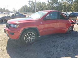 Salvage cars for sale from Copart Savannah, GA: 2018 Jeep Grand Cherokee Trailhawk