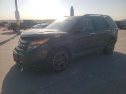 Salvage cars for sale at Grand Prairie, TX auction: 2014 Ford Explorer Sport