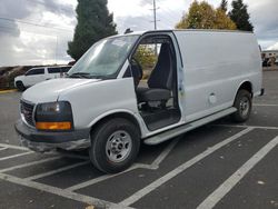 Salvage trucks for sale at Eugene, OR auction: 2022 GMC Savana G2500