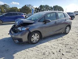 Salvage cars for sale at Loganville, GA auction: 2015 Honda FIT LX