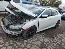 Vehiculos salvage en venta de Copart Wichita, KS: 2019 Honda Civic EX