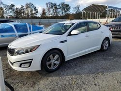 Vehiculos salvage en venta de Copart Spartanburg, SC: 2014 KIA Optima LX