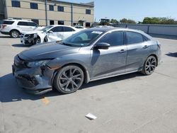 Salvage cars for sale at Wilmer, TX auction: 2019 Honda Civic Sport