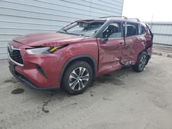 Salvage cars for sale at San Diego, CA auction: 2022 Toyota Highlander XLE