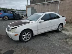 Salvage cars for sale at Fredericksburg, VA auction: 2001 Mercedes-Benz C 240