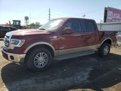 Salvage cars for sale at Chicago Heights, IL auction: 2014 Ford F150 Supercrew