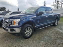 Ford salvage cars for sale: 2018 Ford F150 Supercrew