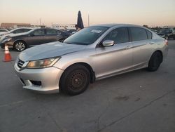 2014 Honda Accord LX en venta en Grand Prairie, TX