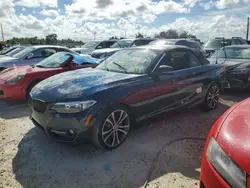 Salvage cars for sale at Elgin, IL auction: 2016 BMW 228 I Sulev