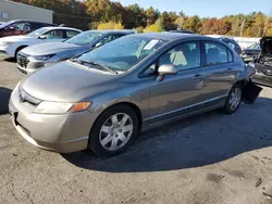 Salvage cars for sale at Exeter, RI auction: 2008 Honda Civic LX