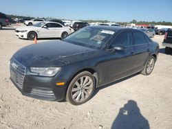 Salvage cars for sale from Copart Houston, TX: 2017 Audi A4 Ultra Premium