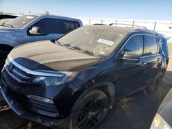 Salvage cars for sale at Brighton, CO auction: 2017 Honda Pilot Elite