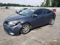 Toyota Vehiculos salvage en venta: 2015 Toyota Corolla L