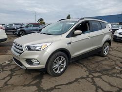 Ford Escape salvage cars for sale: 2018 Ford Escape SE