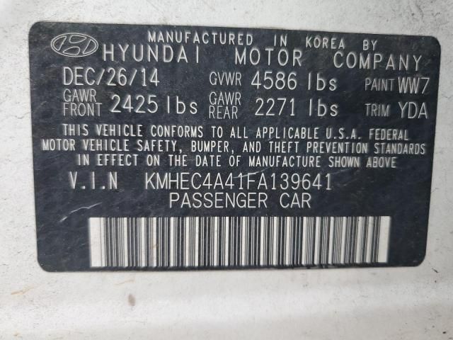 2015 Hyundai Sonata Hybrid