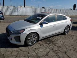 Salvage cars for sale at Van Nuys, CA auction: 2017 Hyundai Ioniq Limited