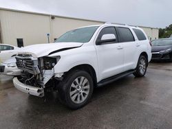 Toyota Sequoia sr5 Vehiculos salvage en venta: 2018 Toyota Sequoia SR5