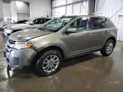 Salvage cars for sale at Ham Lake, MN auction: 2012 Ford Edge SEL