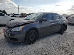 Nissan salvage cars for sale: 2014 Nissan Sentra S