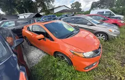 Salvage cars for sale from Copart Orlando, FL: 2014 Honda Civic SI