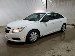 Salvage cars for sale at Central Square, NY auction: 2012 Chevrolet Cruze LS