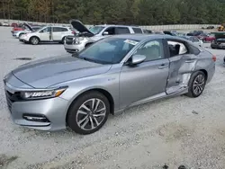 Salvage cars for sale at Gainesville, GA auction: 2020 Honda Accord Hybrid EXL