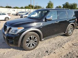 Salvage cars for sale at Oklahoma City, OK auction: 2019 Nissan Armada SV