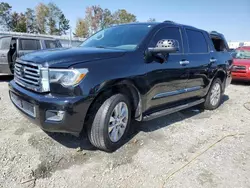 Toyota salvage cars for sale: 2019 Toyota Sequoia Platinum