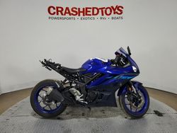 Salvage motorcycles for sale at Dallas, TX auction: 2024 Yamaha YZFR3 A