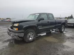 Chevrolet salvage cars for sale: 2004 Chevrolet Silverado K2500 Heavy Duty