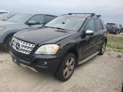 Salvage cars for sale at Arcadia, FL auction: 2009 Mercedes-Benz ML 350