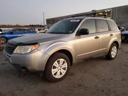 Salvage cars for sale at Fredericksburg, VA auction: 2009 Subaru Forester 2.5X