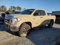 Salvage cars for sale at Spartanburg, SC auction: 2017 Toyota Tundra Double Cab SR