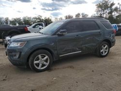 Ford salvage cars for sale: 2016 Ford Explorer XLT