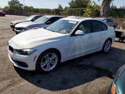 Salvage cars for sale at San Martin, CA auction: 2016 BMW 320 I