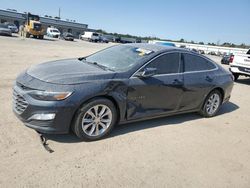 Salvage cars for sale at Harleyville, SC auction: 2020 Chevrolet Malibu LT