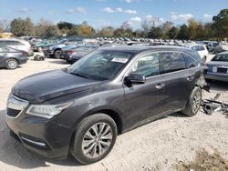 Acura salvage cars for sale: 2015 Acura MDX Technology