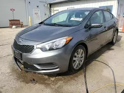 Salvage cars for sale at Pekin, IL auction: 2016 KIA Forte LX